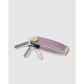 Orbitkey - Key Organiser Saffiano - Key Rings (Purple) Key Organiser Saffiano