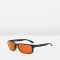 Oakley - Holbrook™ XL - Sunglasses (Black & Prizm Ruby) Holbrook™ XL