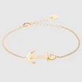 Paul Hewitt - Anchor Spirit Bracelet - Jewellery (Gold) Anchor Spirit Bracelet