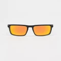 UNIT - Primer Polarised Sunglasses - Square (Matte Black & White) Primer Polarised Sunglasses