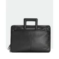 Aquila - Montoro Slim Briefcase - Bags (Black) Montoro Slim Briefcase