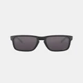 Oakley - Holbrook - Sunglasses (Black & Prizm Grey) Holbrook