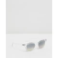 Ray-Ban - Injected Sunglasses - Square (Clear) Injected Sunglasses