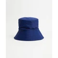 Zoggs - Barlins Bucket Hat Kids - Hats (Navy) Barlins Bucket Hat - Kids