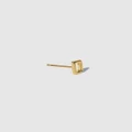 Avant Studio - Letter D Stud Earring - Jewellery (Gold) Letter D Stud Earring