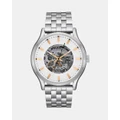 Nixon - Spectra Automatic Watch - Watches (Silver & White) Spectra Automatic Watch