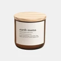 The Commonfolk Collective - Dictionary Meaning Candle Earth Mama - Bathroom (White) Dictionary Meaning Candle - Earth Mama