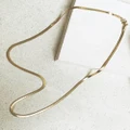 SAINT VALENTINE - Sphinx 3mm Snake Chain Necklace Gold - Jewellery (Gold) Sphinx 3mm Snake Chain Necklace - Gold
