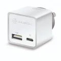 ALOGIC 2 Port Combo USB-C &amp; USB-A Mini Wall Charger - 3.4A + 2A - 17W - WHITE [WCCA17MWH]