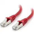 ALOGIC 1m Red 10GbE Shielded CAT6A LSZH Network Cable [C6A-01-Red-SH]