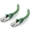 ALOGIC 1m 10G Shielded CAT6A LSZH Network Cable - Green [C6A-01-Green-SH]