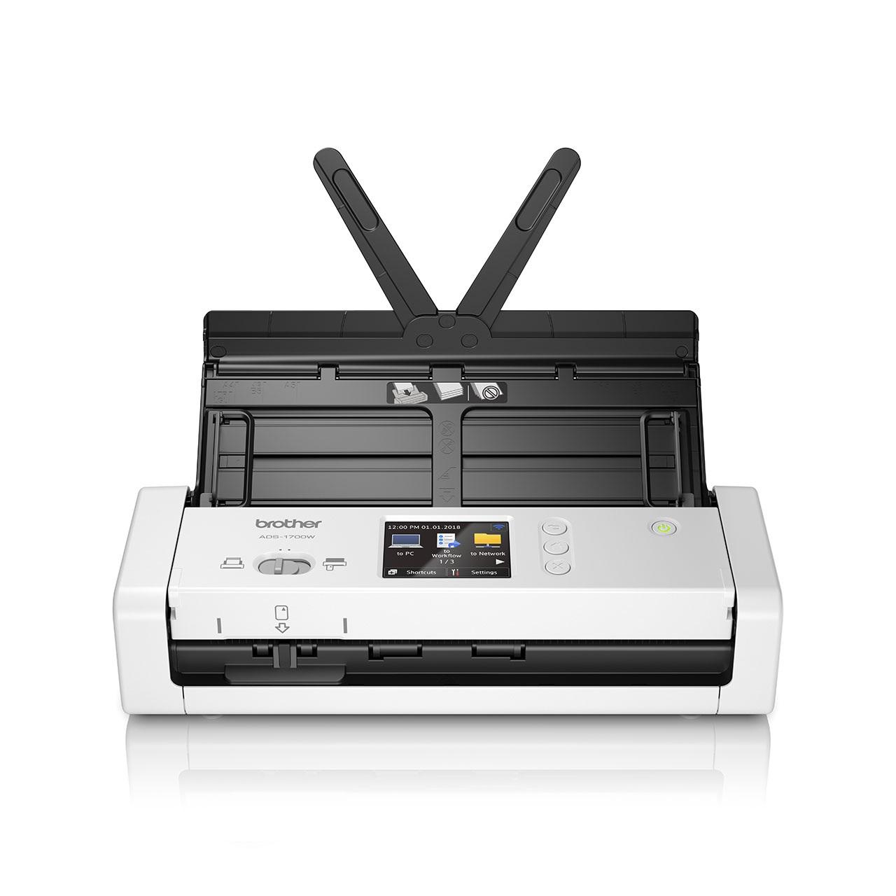 Image of Brother ADS-1700W A4 Compact Wireless Document Scanner