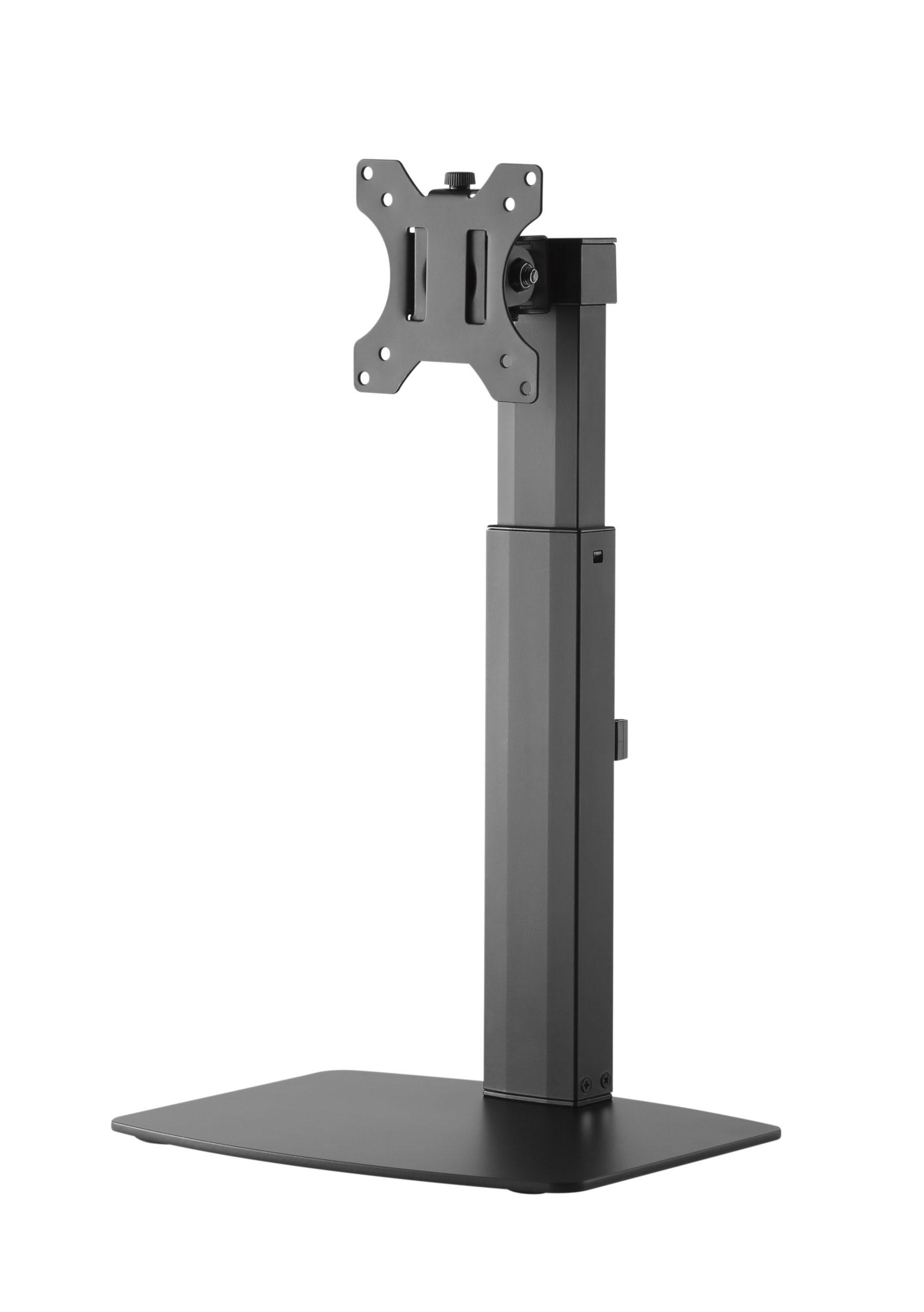 Brateck Single Free Standing Screen Pneumatic Vertical Lift Monitor Stand - 17"-32" [LDS-22T01]