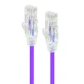 ALOGIC 3m Ultra Slim CAT6 Network Cable, UTP, 28AWG - Series Alpha - Purple [C6S-03PUR]