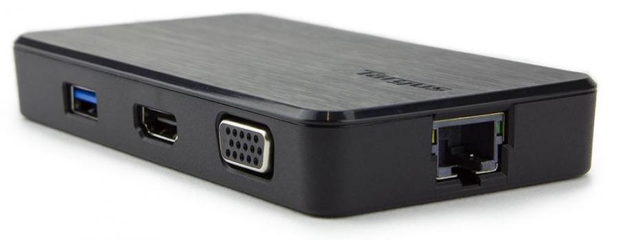 Image of Targus DSU100US USB 3.0 &amp; USB-C Dual Travel Dock