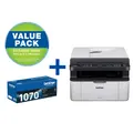 Brother MFC-1810 Mono Laser Multi-Function Printer with FREE TN1070 Toner [MFC-1810VP]