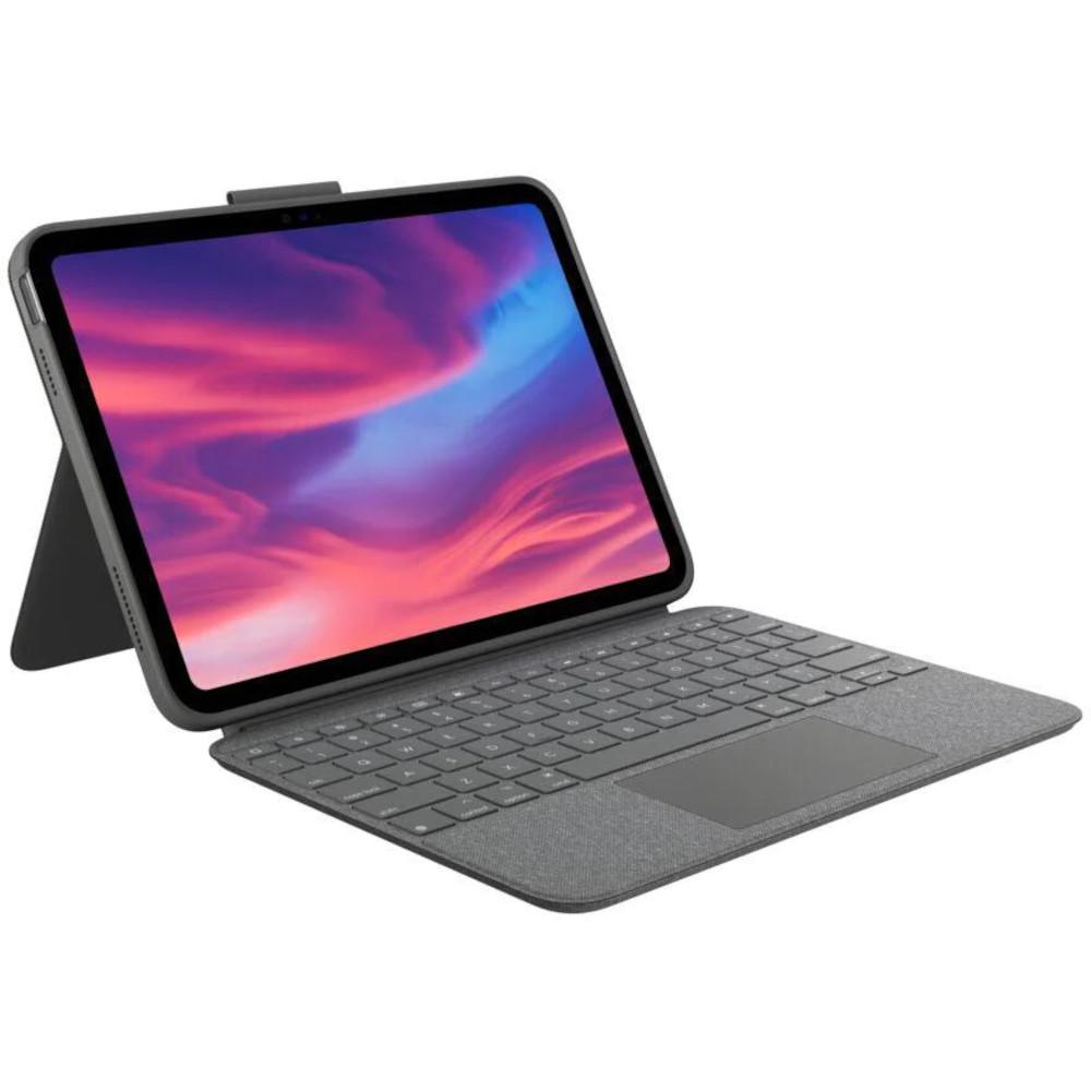 Image of Logitech Combo Touch Keyboard/Cover Case (Folio) for 27.7 cm (10.9&quot;) Apple iPad (10th Generation) [920-011434]