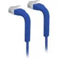 Ubiquiti UniFi Cat6 Patch Cable .22m Blue [U-Cable-Patch-RJ45-BL-50] Bendable to 90 Degree
