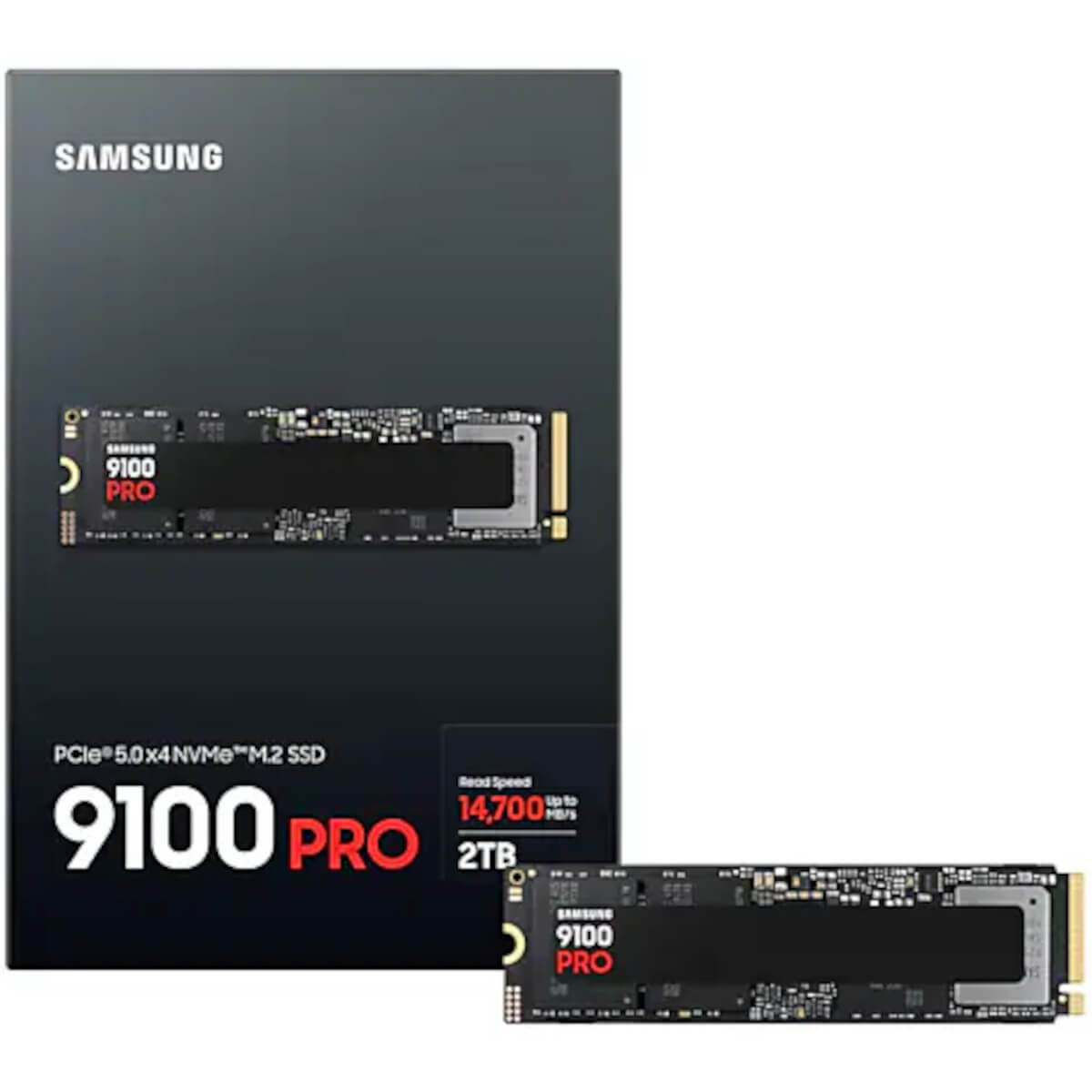 Samsung 9100 Pro 2TB M.2 Internal NVMe PCIe5 SSD [MZ-VAP2T0BW] 14700R/13400W MB/s 5 Yrs Wty