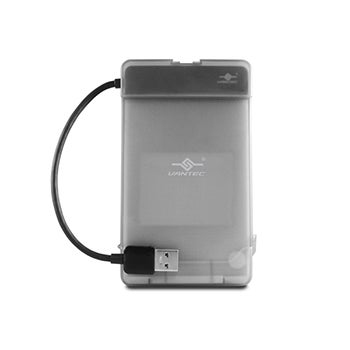 Image of Vantec 2.5&quot; SATA/USB3 Adapter W/HDD Case [CB-STU3-2PB]