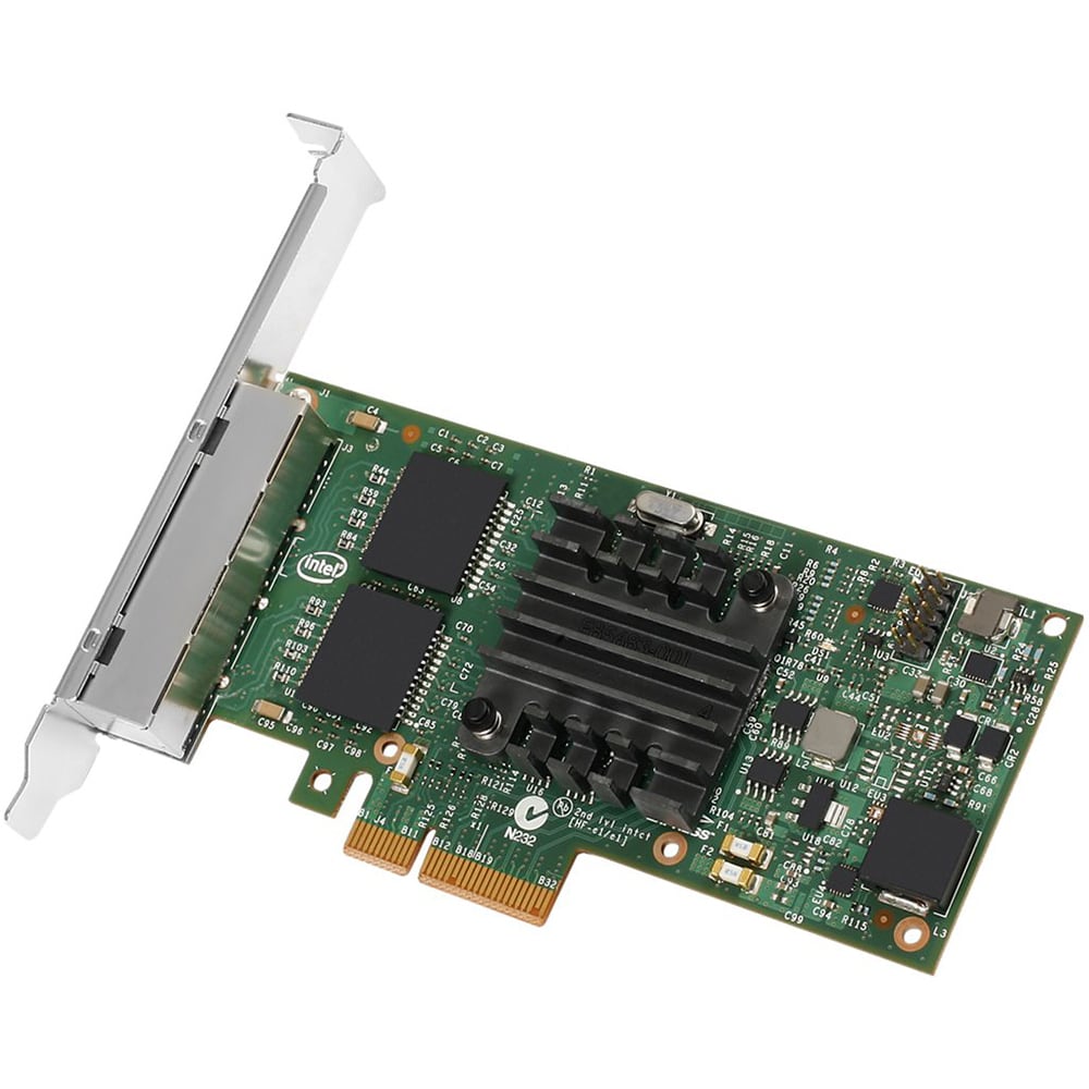 Image of Intel Ethernet Server Adapter I350-T4V2 I350T4V2BLK