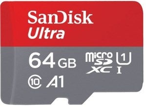 Image of Sandisk Ultra 64GB microSDXC [SDSQUAR-064G-GN6MA]