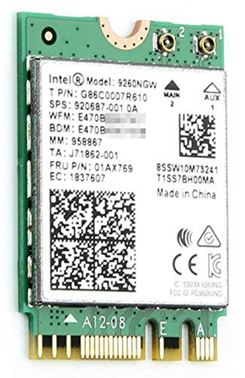 Image of Intel [9260.NGWG] Wireless WiFi Link 9260