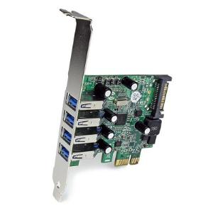 Image of Startech [PEXUSB3S4V] 4 Port PCI Express PCIe SuperSpeed USB 3.0 Controller Card