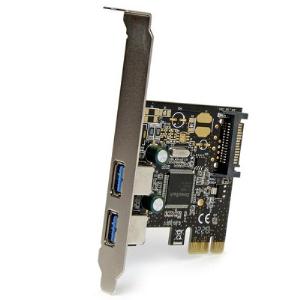 Image of StarTech [PEXUSB3S23] 2-Port PCIe USB3.0 Card w/ SATA Power