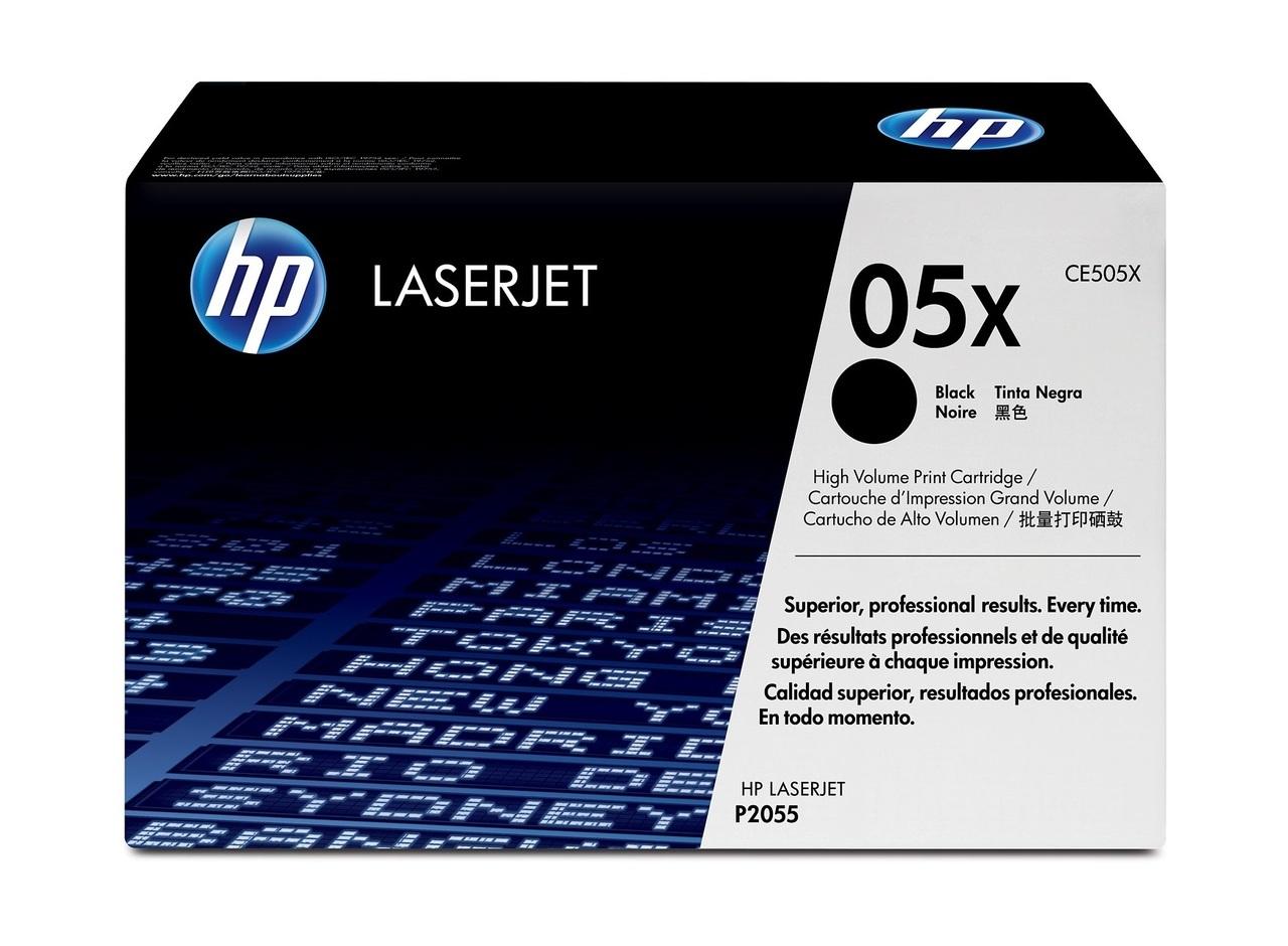 HP #05X Black Toner CE505X