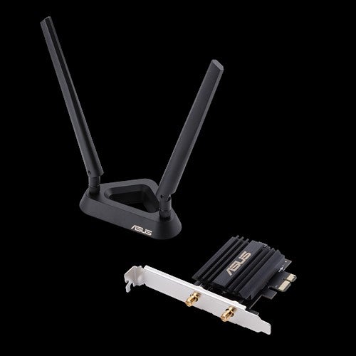 Image of Asus AX58BT [PCE-AX58BT] Dual Band WiFi 6 Wireless and bluetooth 5.0 PCI-E adapter