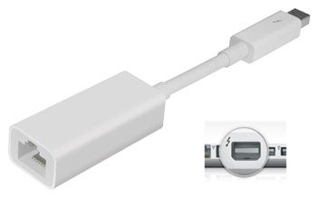 Image of Apple Thunderbolt to Gigabit Ethernet Adapter [MD463ZM/A]