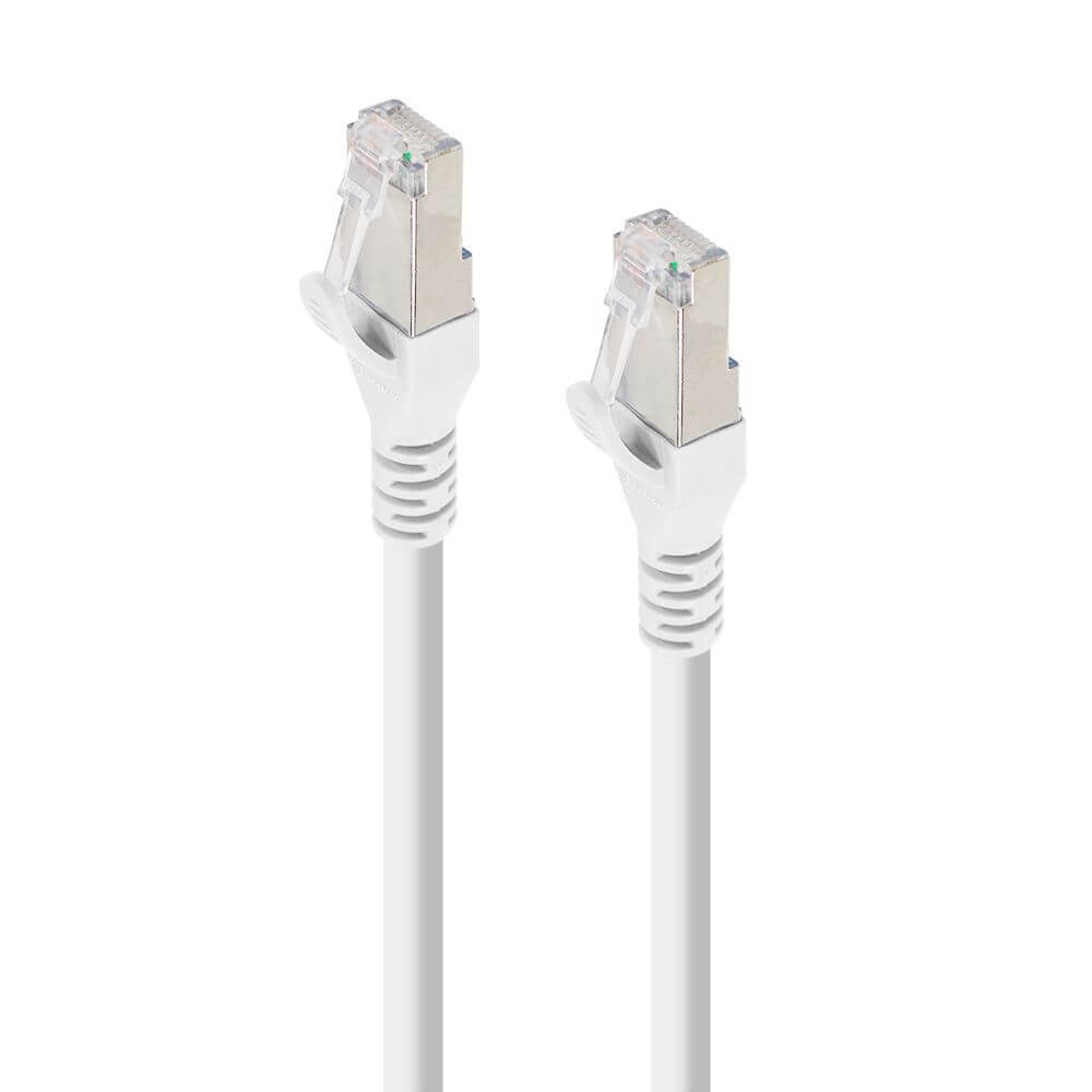 Image of ALOGIC 5m 10GbE Shielded CAT6A LSZH Network Cable - White [C6A-05-White-SH]