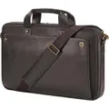 HP Executive 17.3-inch [P6N24AA] Brown Leather Top Load Carrying Case