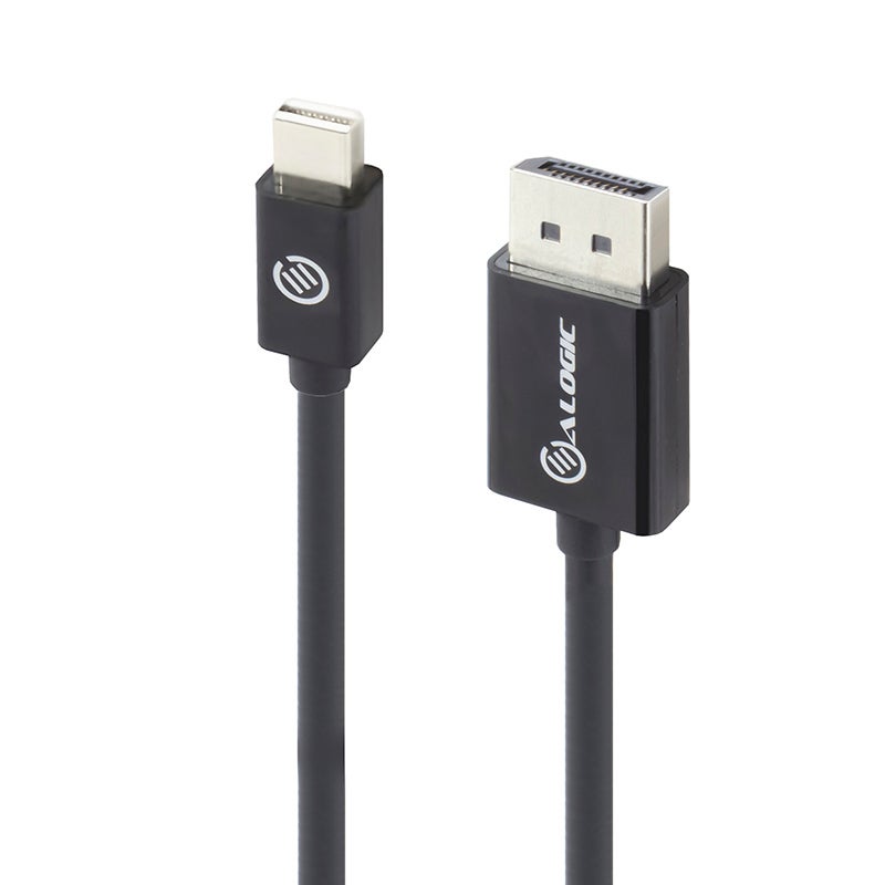 Image of Alogic 1m Mini DisplayPort to DisplayPort Cable Ver 1.2 - Male to Male - ELEMENTS Series [ELMDPDP-01]