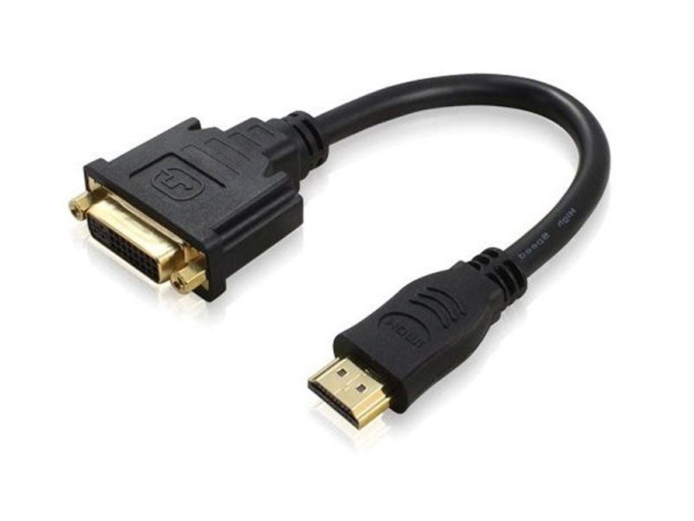 Image of ALOGIC [HDMI-DVI-15MF] 15cm HDMI (M) to DVI-D (F) Adapter Cable - Male to Female
