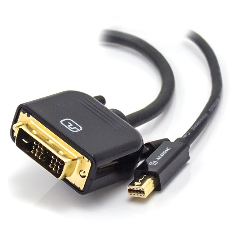 Image of ALOGIC SmartConnect 2m Mini DisplayPort to DVI-D Cable - Male to Male [MDP-DVI-02-MM]