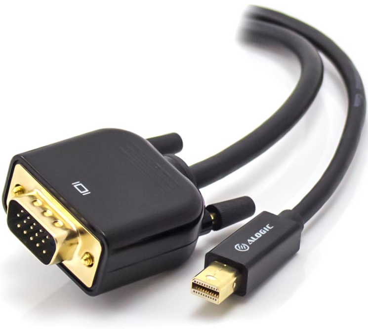 Image of ALOGIC MDP-VGA-02-MM SmartConnect 2m Mini DisplayPort to VGA Cable - Male to Male