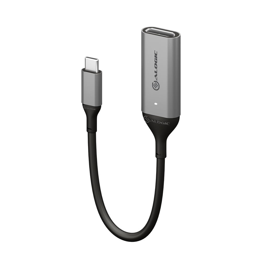 Image of ALOGIC Ultra 15cm USB-C (Male) to DP (Female) Adapter - 4K @60Hz [ULUCDP-ADP]