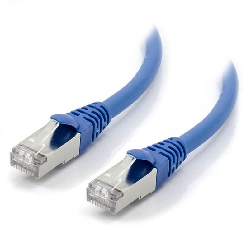 Image of ALOGIC 1.5m 10GbE Shielded CAT6A LSZH Network Cable - Blue [C6A-1.5-Blue-SH]