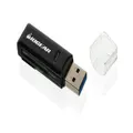 IOGEAR Compact USB 3.0 SDXC/MicroSDXC Card Reader/Writer [GFR305SD]