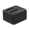 Simplecom SD322 Dual Bay USB 3.0 Aluminium Docking Station for 2.5&quot; and 3.5&quot; SATA HDD Black [SD322-BLACK]