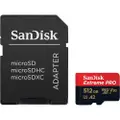 SanDisk Extreme Pro microSDXC, SQXCZ 512GB [SDSQXCZ-512G-GN6MA]