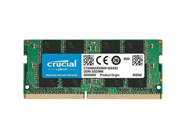 Image of Crucial 32GB DDR4 SODIMM Memory [CT32G4SFD832A] PC4-25600 3200MHz DRx8