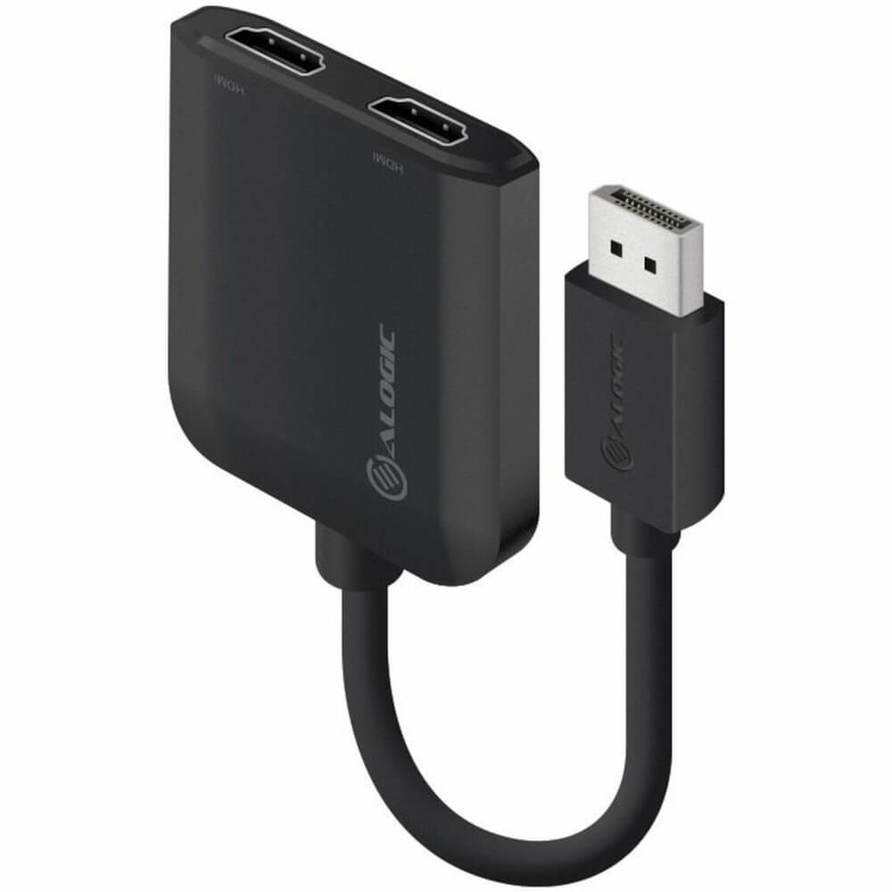 ALOGIC DisplayPort to Dual HDMI Adapter - 4K - 30 Hz [DP2HD-ADP]