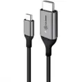 ALOGIC Ultra USB-C (Male) to HDMI (Male) Cable – 4K@60Hz – Space Grey - 1m [ULCHD01-SGR]
