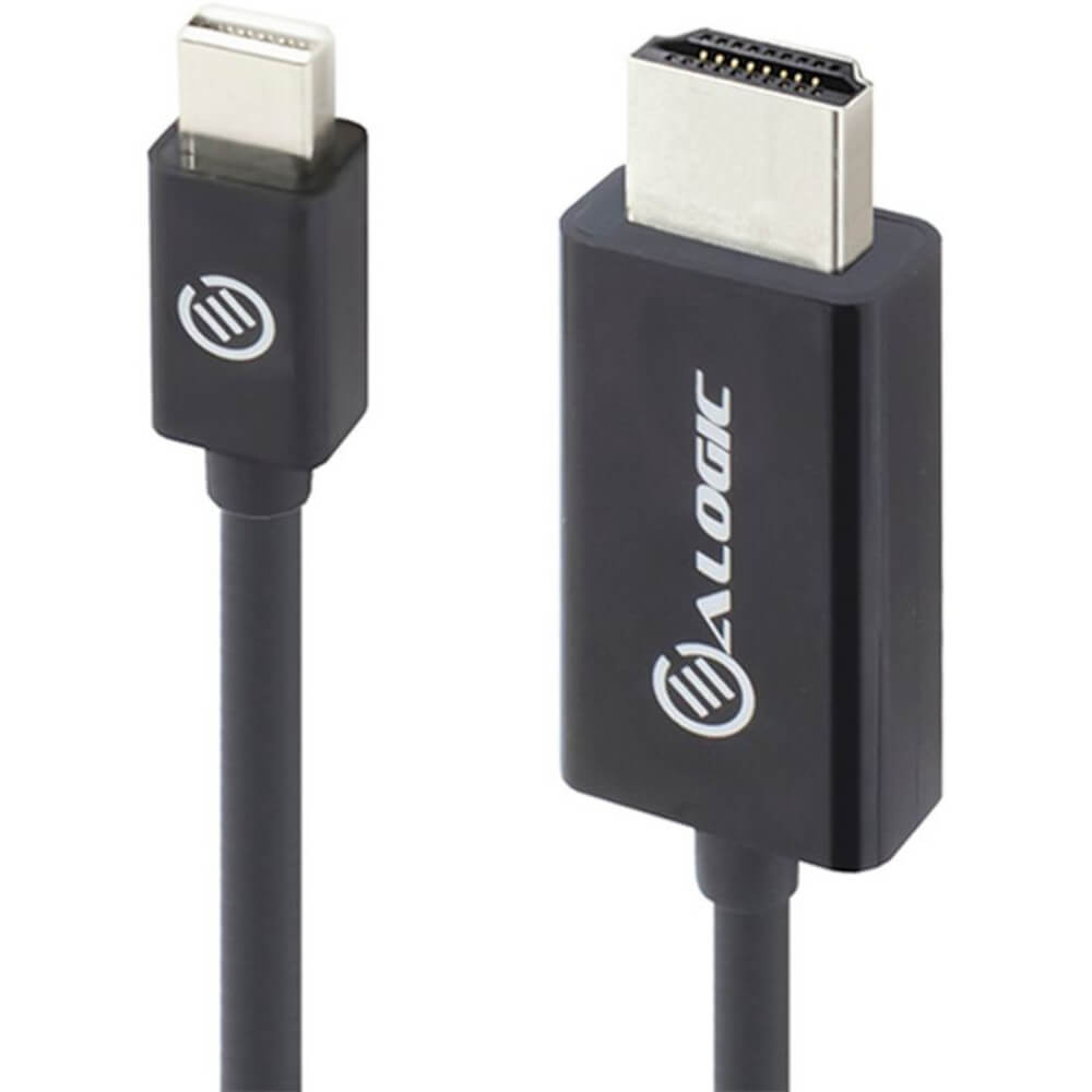 Image of ALOGIC 1m Mini DisplayPort to HDMI Cable - Male to Male [ELMDPHD-01] ELEMENTS Series
