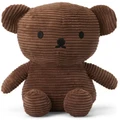 Miffy Plush Boris Bear Corduroy - Brown (24cm)