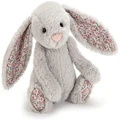 Jellycat Bashful Blossom Silver Bunny - Small (20cm)