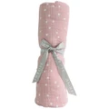 Alimrose Muslin Cotton Swaddle - Starry Night Pink